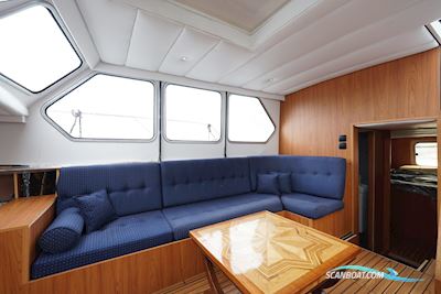Valkkruiser 12.60 AK Cabrio Motorboten 1978, met Thornycroft motor, The Netherlands