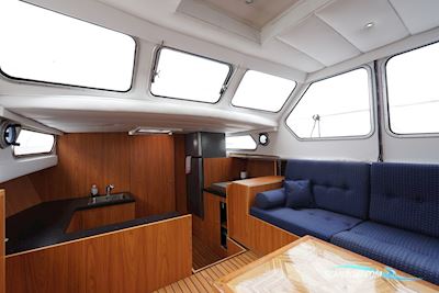 Valkkruiser 12.60 AK Cabrio Motorboten 1978, met Thornycroft motor, The Netherlands