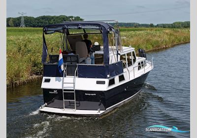 Vechtkruiser 10.50 AK Cabrio Motorboten 1993, met Fnm motor, The Netherlands
