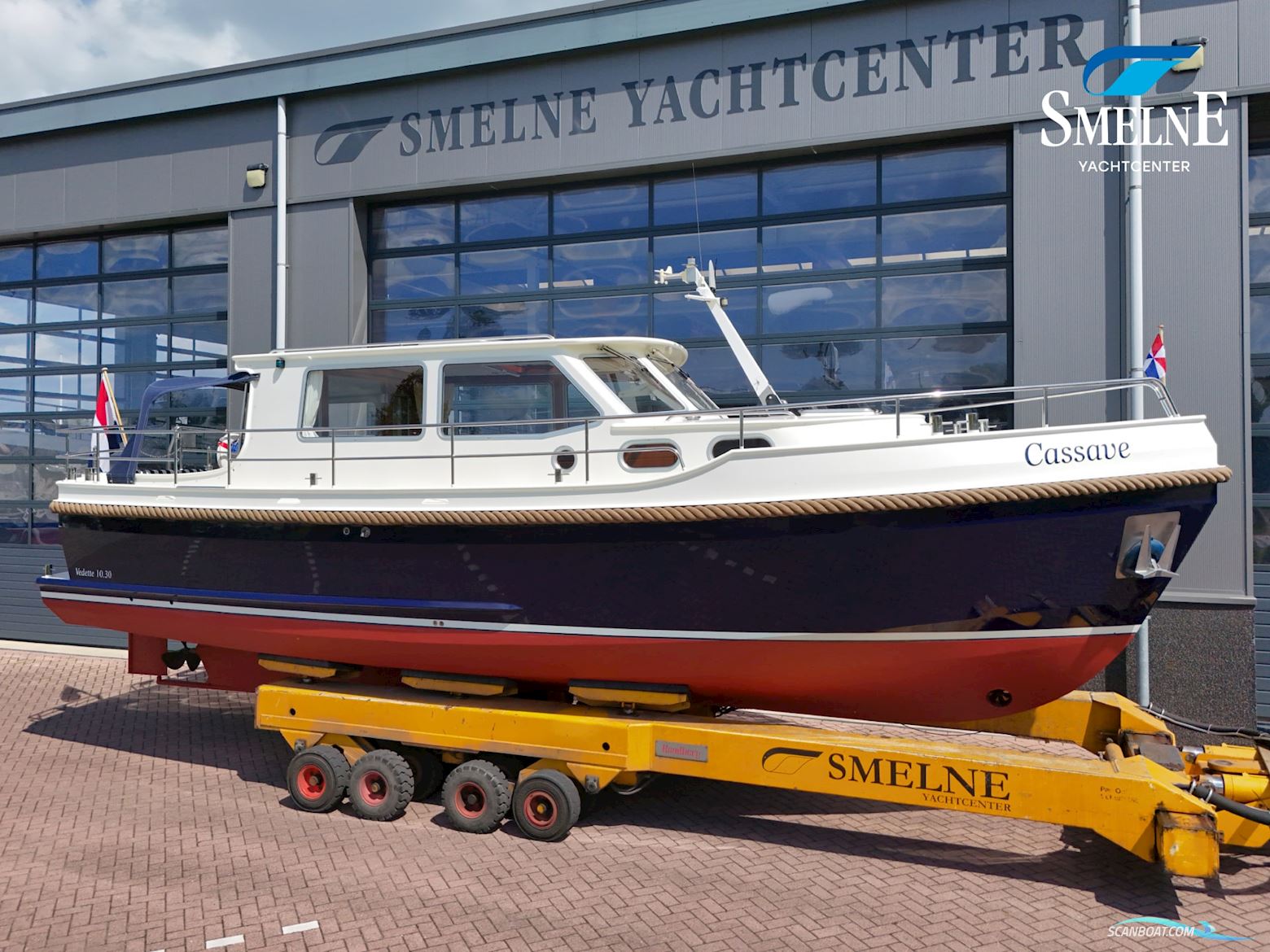 Vedette 10.30 VS/OK Motorboten 2008, met Nanni, N4.60 motor, The Netherlands