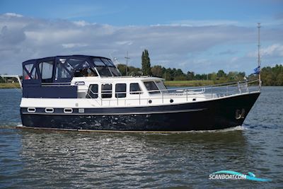 Vripack Spiegelkotter 11.50 AK Cabrio Motorboten 2001, met Mitsubishi motor, The Netherlands