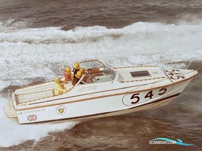 W.A. Souter & Sons Cowes-Torquay-Cowes Race-Boat Motorboten 1970, met Yanmar motor, United Kingdom