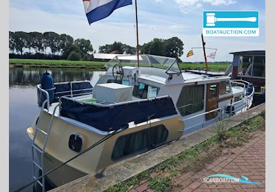 Waterman 10.70 Motorboten 1977, met Samofa motor, The Netherlands