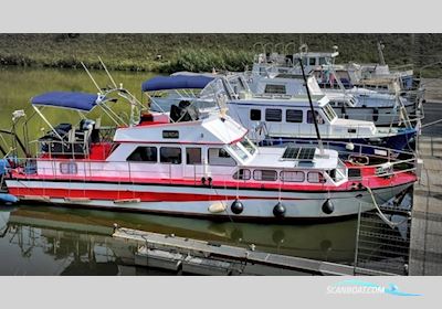 Weft HaßMersheim 15m Stahlmotoryacht Motorboten 1971, met Cummins 6Bta 5.9-M1 motor, Duitsland