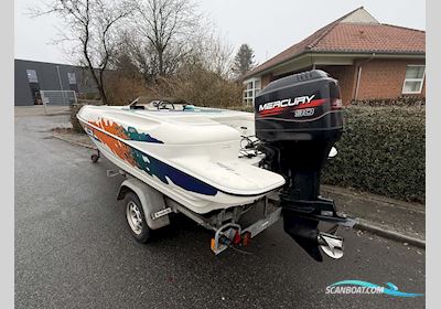 Wellcraft Excel 16DX Bowrider med 90 hk 2 takt Motorboten 1995, met Mercury motor, Denemarken