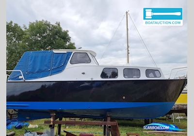 Woudenberg kruiser 720 Motorboten 1985, met Albin motor, The Netherlands