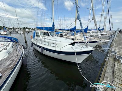 Finnsailer 29 Motorseglar 1975, med Volvo Penta
 motor, Danmark