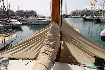 Motorsailer Liberty Classic Caique 24 M Motorseglar 1970, med Mercedes motor, Grekland