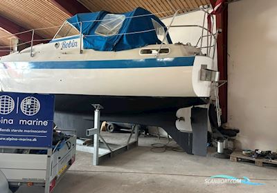 Albin MS 82 Motorsejler 1977, med Volvo Penta MD 17C motor, Danmark