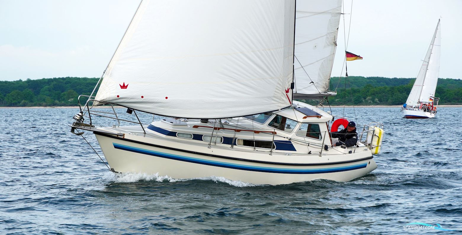 Mascot 910 Motorsejler 1990, med Volvo Penta 2003 motor, Tyskland