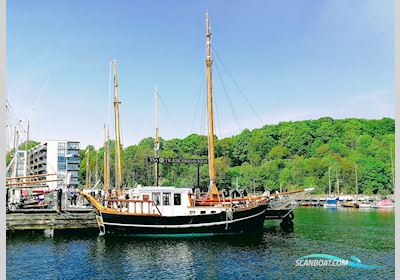 Wooden Boat - Jagt Ketch Rigged Motorsejler 1999, med Bladt Marine
 motor, Danmark