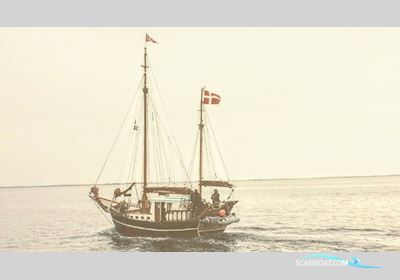 Wooden Boat - Jagt Ketch Rigged Motorsejler 1999, med Bladt Marine
 motor, Danmark