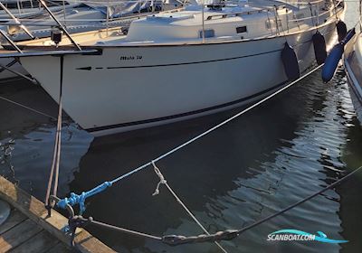 Malö 50 Motorzeiler 1975, met Volvo Penta D2 - 55 D motor, Denemarken