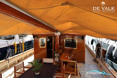 Motorsailer Liberty Classic Caique 24 M Motorzeiler 1970, met Mercedes motor, Griekenland