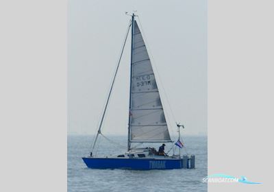 Bent E Hensen Havkat 27 Multi hull boat 1981, with Yamaha 9.9 engine, The Netherlands
