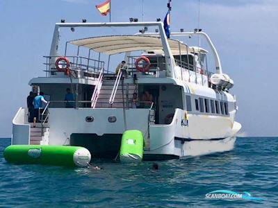 Commercial Trimaran Multi hull boat 2002, with Doosan L-126Tih engine, Spain