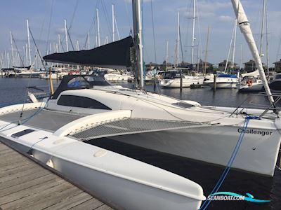 Corsair 36 Tri Multi hull boat 2005, with Honda engine, The Netherlands