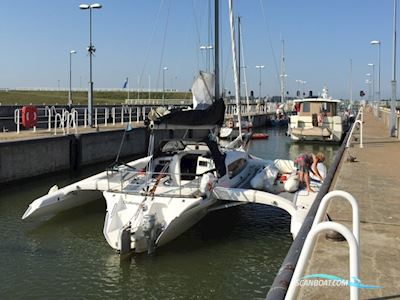 Corsair 36 Tri Multi hull boat 2005, with Honda engine, The Netherlands