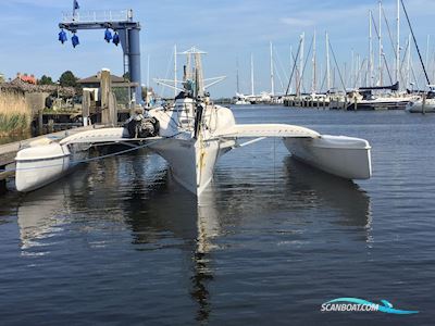 Corsair 36 Tri Multi hull boat 2005, with Honda engine, The Netherlands