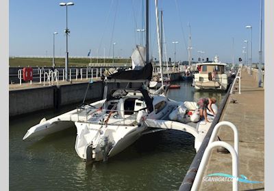 Corsair 36 Tri Multi hull boat 2005, with Honda engine, The Netherlands