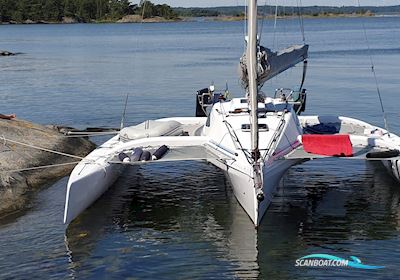 Corsair Cruze 970 XL Multi hull boat 2015, with Yamaha FT9.9 engine, Sweden