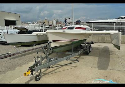 Dragonfly 800 Swing Wing Multi hull boat 1991, with Tohatsu engine, Spain