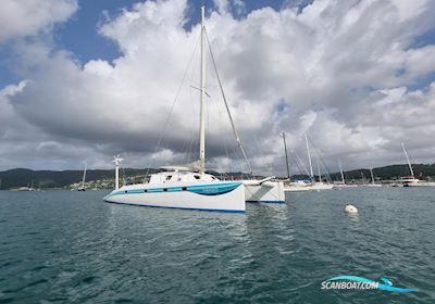 Ksenia 149 Multi hull boat 2010, with Two Craftsman CM4.42hp engine, Martinique