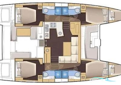 Lagoon 450 F Multi hull boat 2017, with Yanmar engine, Greece
