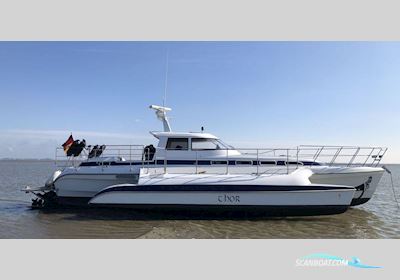 Motor Yacht Danish Rose Trimaran 14.30 Multi hull boat 2004, with Yanmar engine, Germany