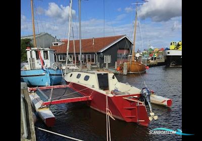 One Off Trimaran Con Basetta Multi hull boat 1995, with Yamaha engine, The Netherlands