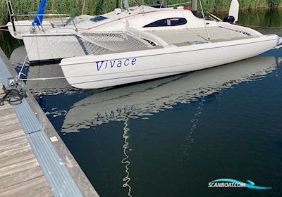 Trimaran Multi hull boat 2008, with Mercury 4 Stroke engine, The Netherlands