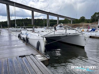 Wasa Yachts, Schweden 1100 Multi hull boat 2007, with Tohatsu engine, Sweden