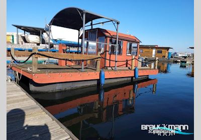 Werftbau Flösser D6 Multi hull boat 2012, with Yamaha Motor Company engine, Germany