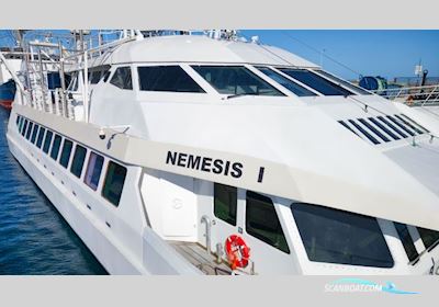 Cantieri Navali Vittoria Catamaran Passager Boat Club Multihull boten 1992, met Deutz Mwm-Tbd 234 V12 motor, Spain