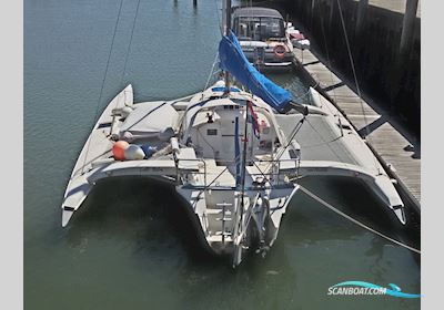 Corsair 36 Folding Trimaran Multihull boten 2003, met Honda BF20D motor, The Netherlands