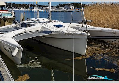 Corsair Corsair 28 R Multihull boten 2005, met Tohatsu 9,9 motor, Sweden