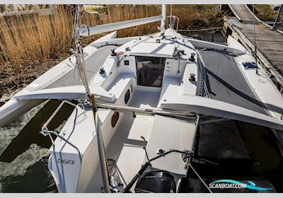 Corsair Corsair 28 R Multihull boten 2005, met Tohatsu 9,9 motor, Sweden