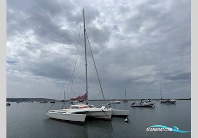 Dragonfly 800 Multihull boten 1992, met Tohatsu motor, United Kingdom