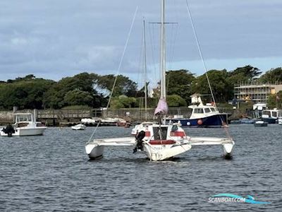 Dragonfly 800 Multihull boten 1992, met Tohatsu motor, United Kingdom