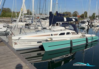 Dragonfly 920 Multihull boten 2002, met Honda motor, Denemarken