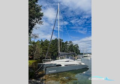 Dragonfly Dragonfly 28 Sport Multihull boten 2010, met Honda motor, Sweden