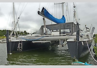 Rhebergen Havkat 31 Multihull boten 1992, met Honda 15BF motor, The Netherlands