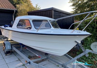 Fjordling 17 HT Powerboat 1967, with Suzuki 4-Stroke engine, Denmark