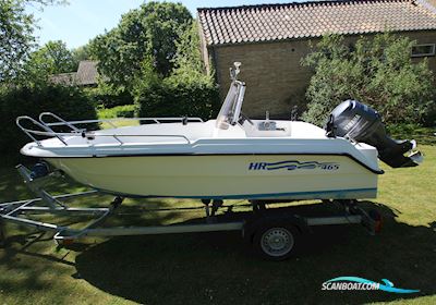HR 465 Powerboat 2002, with Yamaha F50Aet engine, Denmark