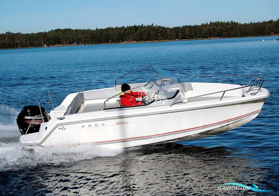 Ryds 628 Duo Powerboat 2018, with Mercury engine, Denmark