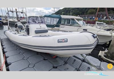Avon Adventure 6.20 & Aqua-Dock Rubberboten en ribs 2007, met Honda motor, United Kingdom