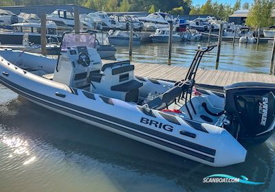 Brig 700 Navigator  Rubberboten en ribs 2015, met Evinrude E-Tec 225 H.O motor, Finland