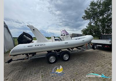 Brig Boats Eagle 645 new Suzuki 175HP Rubberboten en ribs 2012, met Suzuki DF175APX motor, Duitsland