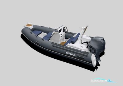Brig E4 Eagle Luxus Rib Rubberboten en ribs 2025, met Yamaha F40Fetl motor, Denemarken