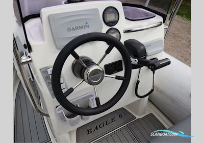 Brig Eagle 6 Rubberboten en ribs 2020, met Yamaha F150Detl motor, Denemarken